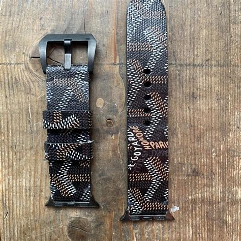 goyard strap apple watch